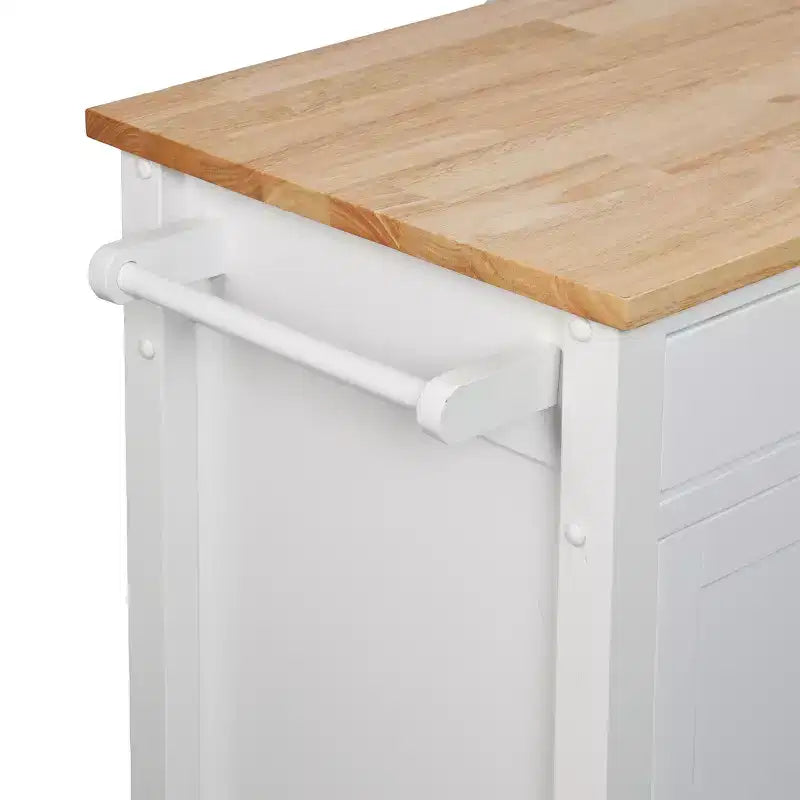 Carrello da Cucina Martinville - Bianco