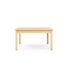 Tavolo per Bambini EdQ - Naturale: Tavolo Attività Rettangolare in Legno per Bambini, 30x60 | Scrivania per Bambini per Asilo Nido, Scuola Materna e Sala Giochi