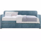 Divano letto imbottito Melissa Twin con letto estraibile