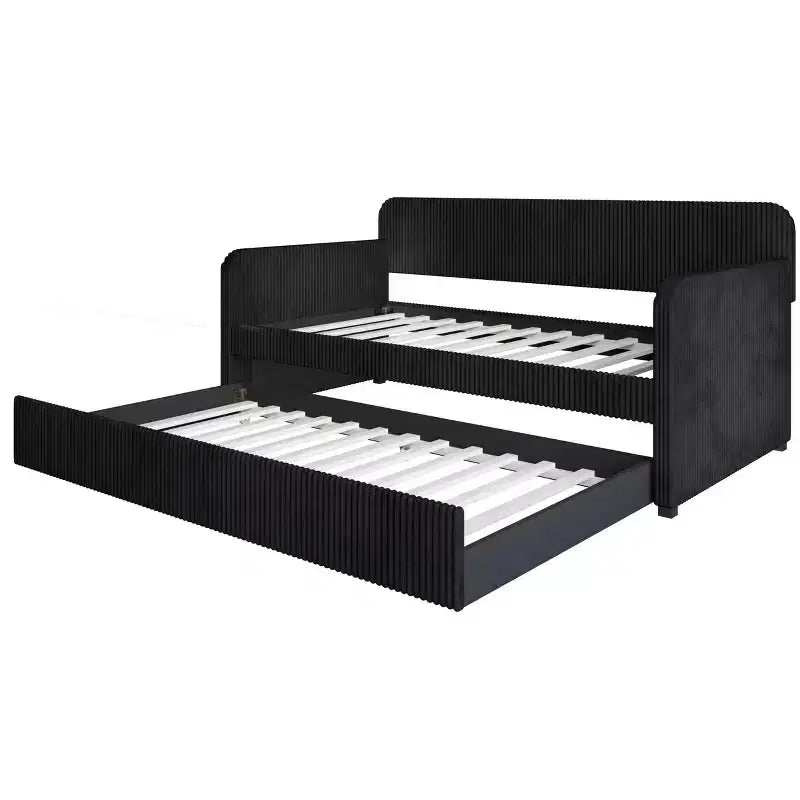Divano letto imbottito Melissa Twin con letto estraibile