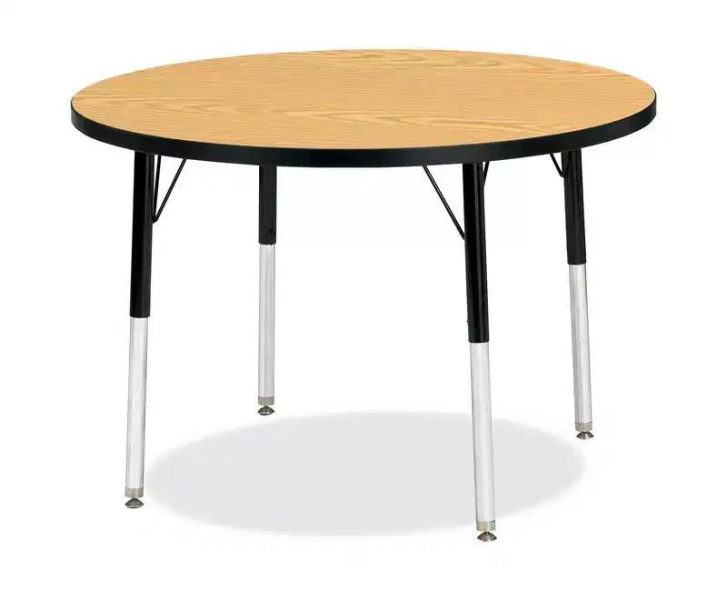 Tavolo rotondo alto da adulto Berries (91 x 91 cm) in nero