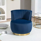 MAYEERTY Cuddle Chair Fluffy Velvet Swivel 360 for Bedroom Waiting Rooms