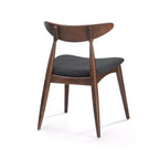 Set da pranzo Brevard in tessuto imbottito, design moderno di metà secolo, 5 pezzi