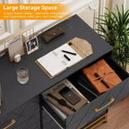 Cassettiera da camera da letto con 8 cassetti, comò mobile TV, grande cassettiera in legno per riporre e organizzare (bianco)