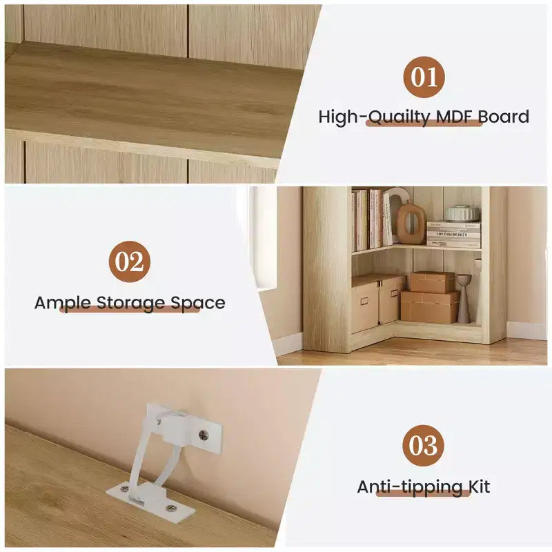 Libreria alta 180 cm, libreria industriale a 6 ripiani con struttura in metallo resistente, scaffali portaoggetti in stile rustico
