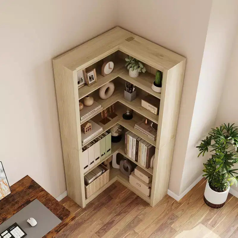 Libreria alta 180 cm, libreria industriale a 6 ripiani con struttura in metallo resistente, scaffali portaoggetti in stile rustico