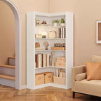 Libreria alta 180 cm, libreria industriale a 6 ripiani con struttura in metallo resistente, scaffali portaoggetti in stile rustico