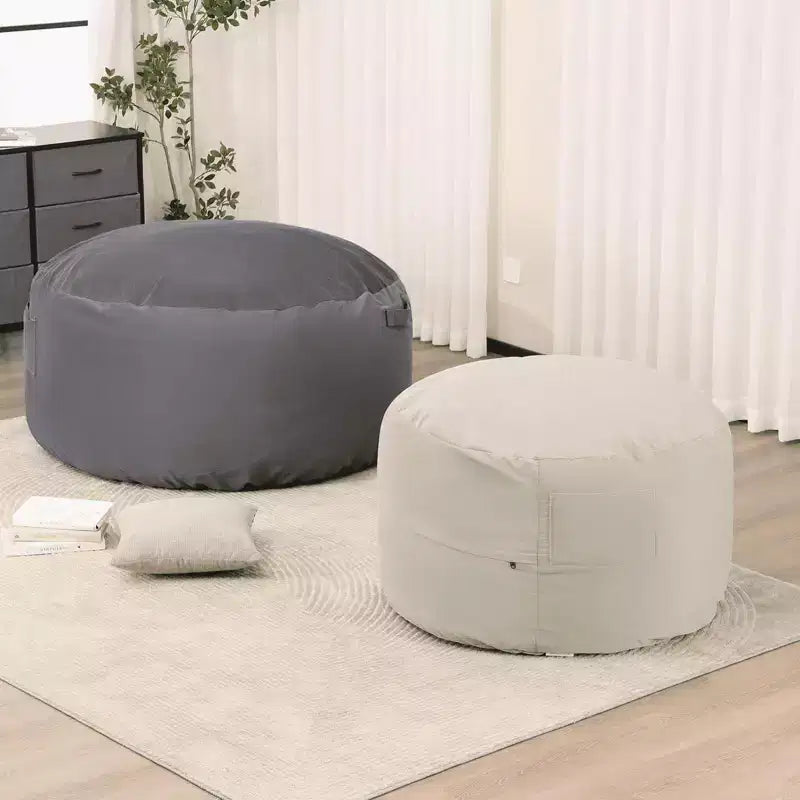 Poltrona Sacco in Schiuma da 120 cm Morbida con Rivestimento Rimovibile Comoda per Adulti Bambini Soggiorno Camera da Letto Dormitorio