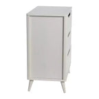 Cassettiera a 3 cassetti in legno massello Mid-Century Modern