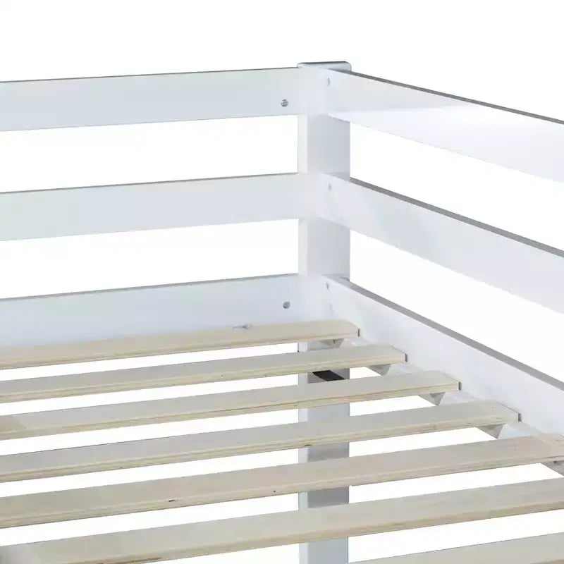 Telaio letto matrimoniale Cassetti con chiusura ammortizzata Elevata capacità di carico Legno massello di gomma