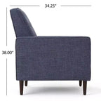 Poltrona Reclinabile Mid-Century Mervynn