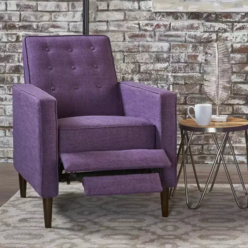 Poltrona Reclinabile Mid-Century Mervynn