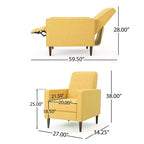 Poltrona Reclinabile Mid-Century Mervynn